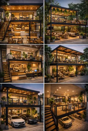 Mezannine Cafe Modern di Cimanggung